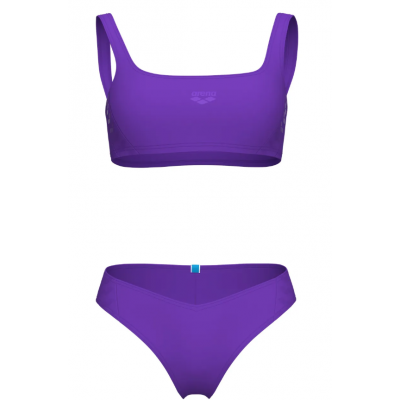 Жіночий купальник Arena TEAM STRIPE BIKINI BRALETTE (007057-990) розмір L