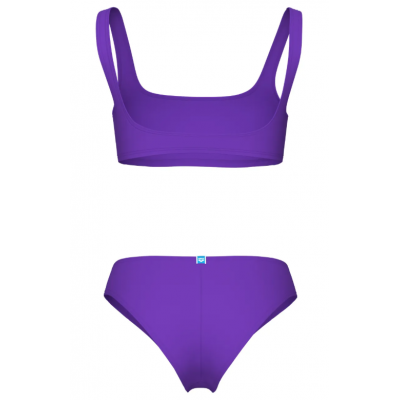 Жіночий купальник Arena TEAM STRIPE BIKINI BRALETTE (007057-990) розмір L