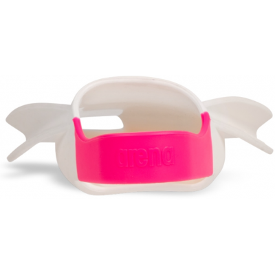 Ласти для плавання короткі із відкритою п'ятою Arena POWERFIN PRO II (006151-190) біло-рожеві, розмір 44-45