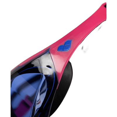 Окуляри для плавання Arena COBRA EDGE SWIPE (006871-130) рожеві з прозорими синіми лінзами