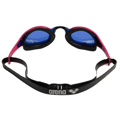 Окуляри для плавання Arena COBRA EDGE SWIPE (006871-130) рожеві з прозорими синіми лінзами