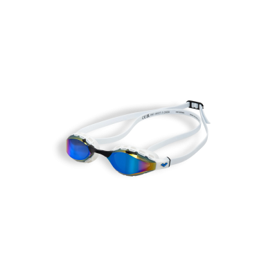 Окуляри для плавання Arena AIR SONIC MIRROR (011004-120) білі з дзеркальними лінзами Окуляри для плавання Arena AIR SONIC MIRROR (011004-120) білі з дзеркальними лінзами