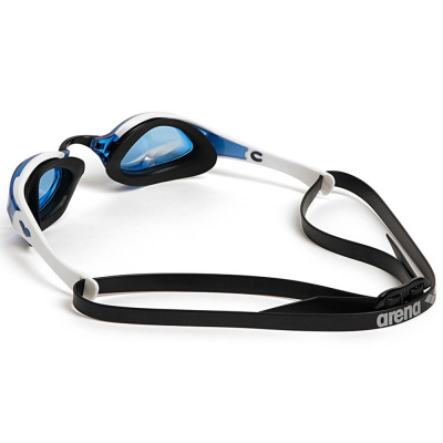 Очки для плавания Arena COBRA EDGE SWIPE (006871-140) белые с прозрачными голубыми линзами