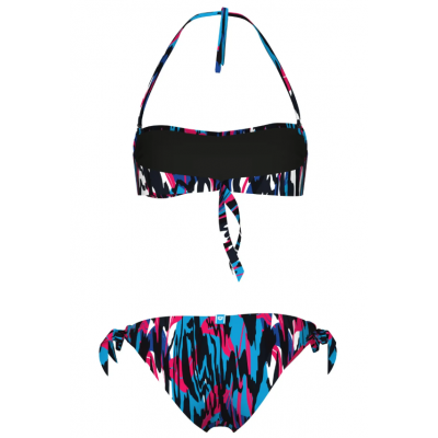Жіночий купальник Arena WATER PRINTS BIKINI BANDEAU (007083-501) розмір S Жіночий купальник Arena WATER PRINTS BIKINI BANDEAU (007083-501) розмір S