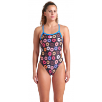 Жіночий купальник Arena DONUTS SWIMSUIT (009461-590) розмір 42