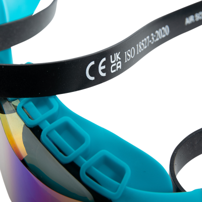 Окуляри для плавання Arena AIR SONIC MIRROR (011004-110) блакитні з дзеркальними лінзами