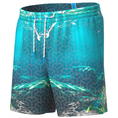 Шорти Arena WATER PRINTS BEACH BOXER (007152-800) розмір XL Шорти Arena WATER PRINTS BEACH BOXER (007152-800) розмір XL