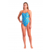 Женский спортивный купальник Arena WOMEN'S ARENA DUCKS SWIMSUIT L (009466-530) Размер 36, синий с утятами