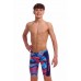 Дитячі плавки довгі джамери для плаванння Funky Trunks Boy's Wave CrazeTraining Jammers (FTS003B72172) розмір 26 (10-11 років) сині