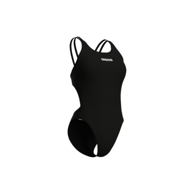 Жіночий спортивний купальник для плавання Arena SWIMSUIT TECH MULTI SOLID (008054-501) розмір 42, чорний