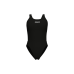 Жіночий спортивний купальник для плавання Arena SWIMSUIT TECH MULTI SOLID (008054-501) розмір 42, чорний
