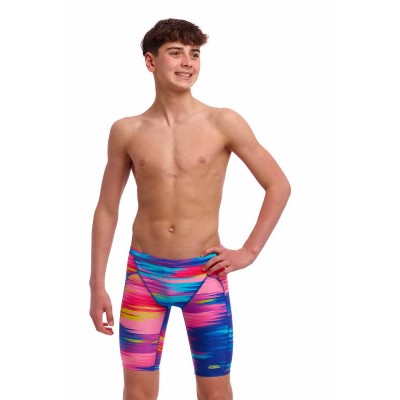 Плавки довгі джамери для плаванння Funky Trunks Boy's Lost Ocean Training Jammers (FTS003B72163) розмір 22 (6-7 років) Загублений океан