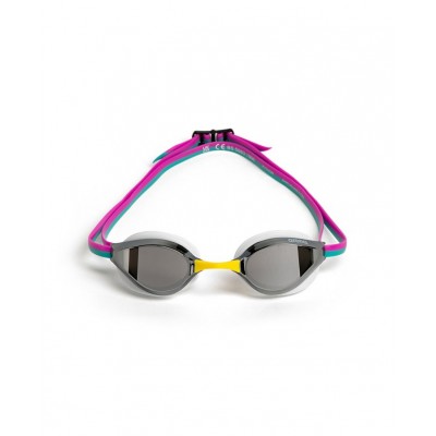 Окуляри для плавання Arena Python Mirror (1E763-118) срібло білий фуксія Окуляри для плавання Arena Python Mirror (1E763-118) срібло білий фуксія