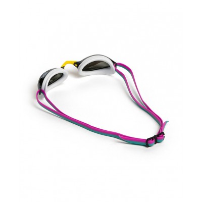 Окуляри для плавання Arena Python Mirror (1E763-118) срібло білий фуксія Окуляри для плавання Arena Python Mirror (1E763-118) срібло білий фуксія