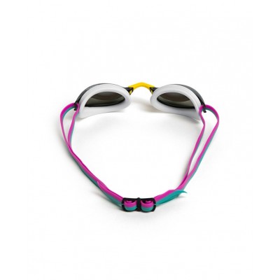 Окуляри для плавання Arena Python Mirror (1E763-118) срібло білий фуксія Окуляри для плавання Arena Python Mirror (1E763-118) срібло білий фуксія
