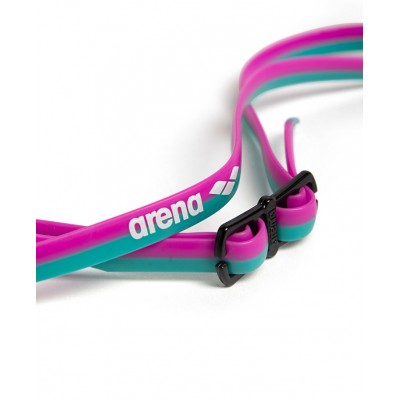 Окуляри для плавання Arena Python Mirror (1E763-118) срібло білий фуксія Окуляри для плавання Arena Python Mirror (1E763-118) срібло білий фуксія