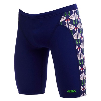 Плавки довгі джамери для плаванння Funky Trunks Boy's Sitting Duck Training Jammers (FTS003B72174) розмір 22 (6-7 років) каченя