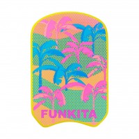 Дошка для плавання Funkita Training Kickboard Poka Palm (FKG002N7173400) 42см х 27см жовта