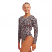 Жіночий купальник Funkita Ladies Long Shot One Piece Some Zoo Life (FKS068L71809) розмір 8 леопардовий