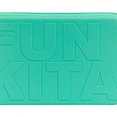 Сумка клатч Funkita Catch Up Clutch Bag Mint Kiss (FKG022N0158300) розмір 17см х 10см блакитний