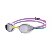 Очки для плавания Arena Python Mirror (1E763-118) серебро белый фуксия