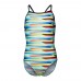 Дитячий купальник Arena RACING STRIPE SWIMSUIT LIGHTDR (009006-550) блакитний, розмір 10
