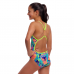 Дитячій купальник Funkita Girl's Twisted One Piece Leaving Today (FKS038G72084) розмір 14 фіолетовий