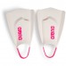 Ласти для плавання короткі із відкритою п'ятою Arena POWERFIN PRO II (006151-190) біло-рожеві, розмір 44-45
