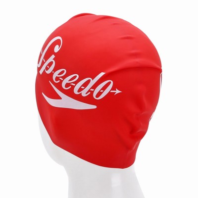 Шапочка для плавання SPEEDO Slogan Silicone Swim Cap (8-0838514614) червона
