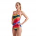 Жіночий купальник Speedo Womens Allover Fixed Crossback Swimsuit (8-1284716785) розмір 36 кольоровий