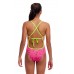 Детский спортивный купальник Funkita Girl's Tie Me Tight One Piece Packed Pink (FKS036G72075) размер 12 Розовый
