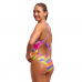 Жіночий купальник Funkita Ladies Tie Me Tight One Piece Colour Contour (FKS036L72173) розмір 10 жовтий