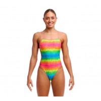 Жіночий купальник Funkita Ladies Twisted One Piece Melting Mayhem (FKS038L72154) розмір 12 різнокольоровий Жіночий купальник Funkita Ladies Twisted One Piece Melting Mayhem (FKS038L72154) розмір 12 різнокольоровий