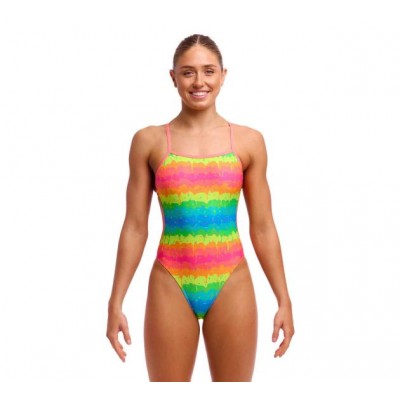 Жіночий купальник Funkita Ladies Twisted One Piece Melting Mayhem (FKS038L72154) розмір 12 різнокольоровий