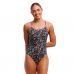 Жіночий купальник Funkita Ladies Diamond Secure One Piece Copper Cluster (FKS079L72149) розмір 16 різнокольоровий