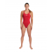 Жіночий спортивний купальник для плавання Arena TEAM SWIMSUIT SWIM TECH SOLID (004763-450) розмір 38 червоний