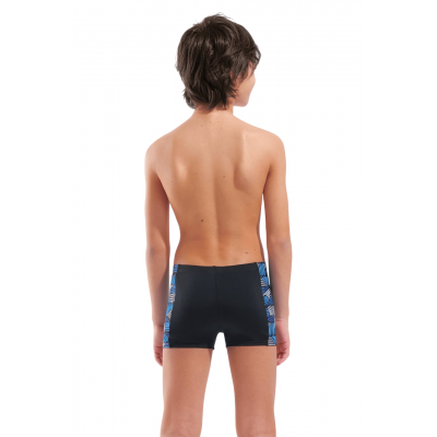 Детские спортивные плавки для плавания Arena CANDIES SWIM SHORT (010299-550) размер 12-13 лет черные с синим Детские спортивные плавки для плавания Arena CANDIES SWIM SHORT (010299-550) размер 12-13 лет черные с синим