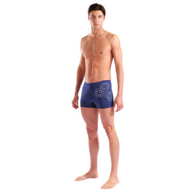 Мужские плавки Arena KIKKO GRAPHIC SWIM SHORT (010269-701) розмір 95 сині
