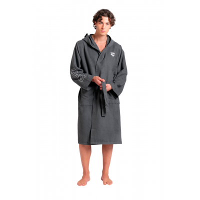 Халат з мікрофібри Arena Zeal Robe (009032-510) розмір M, сірий