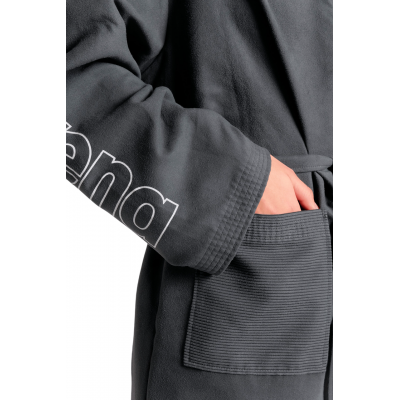 Халат з мікрофібри Arena Zeal Robe (009032-510) розмір M, сірий