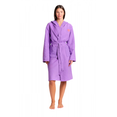 Халат з мікрофібри Arena Zeal Robe (009032-930) розмір S, фіолетовий Халат з мікрофібри Arena Zeal Robe (009032-930) розмір S, фіолетовий