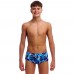 Дитячі плавки Funky Trunks Boy's Sidewinder Trunks You Messer (FTS015B72254) розмір 26 (10-11 років) блакитні