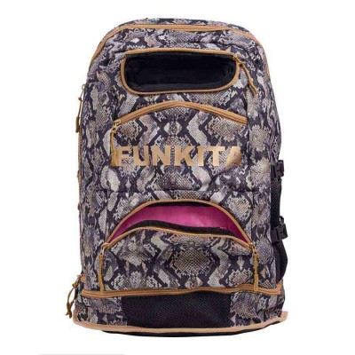 Рюкзак для плавання Funkita Elite Squad Backpack Tropic Rattle Racer (FKG003N72147) 36 літрів з зміїна кожа Рюкзак для плавання Funkita Elite Squad Backpack Tropic Rattle Racer (FKG003N72147) 36 літрів з зміїна кожа
