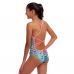 Дитячій купальник Funkita Girl's Strapped In One Piece Ripple Reflect (FKS034G72160) розмір 14 (14-15 років) блакитний