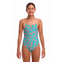 Дитячій купальник для плавання Funkita Girl's Single Strap One Piece Star Party (FKS030G72219) розмір 12 із зірочками