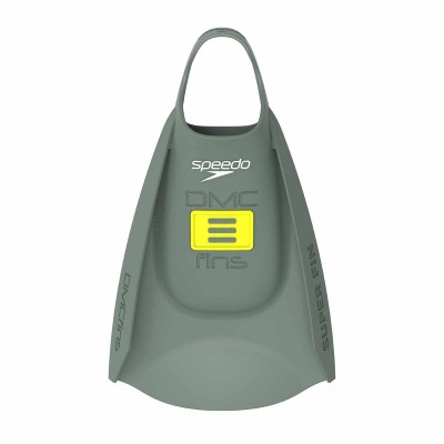 Ласти для плавання короткі із відкритою п'ятою SPEEDO DMC SUPER FIN (8-00536116002) хакі розмір 39 (S)