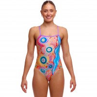 Жіночий купальник Funkita Ladies Single Strap One Piece Kulin Colour (FKS030L72299) розмір 12 рожевий Жіночий купальник Funkita Ladies Single Strap One Piece Kulin Colour (FKS030L72299) розмір 12 рожевий