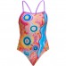 Жіночий купальник Funkita Ladies Single Strap One Piece Kulin Colour (FKS030L72299) розмір 12 рожевий