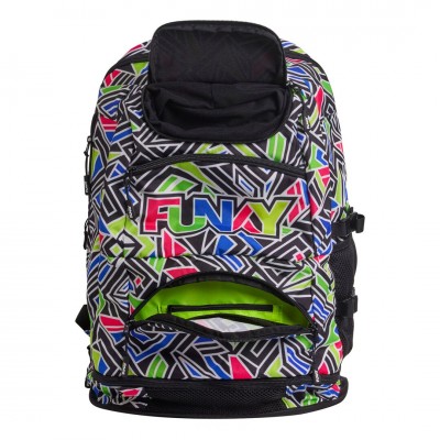 Рюкзак для плавання Funky Elite Squad Backpack Bits Of Peace (FYG003N72290) 36 літрів, синій