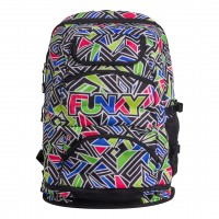 Рюкзак для плавання Funky Elite Squad Backpack Bits Of Peace (FYG003N72290) 36 літрів, синій